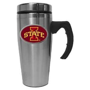   State Cyclones NCAA Stainless Steel Team Logo Contemporary Travel Mug