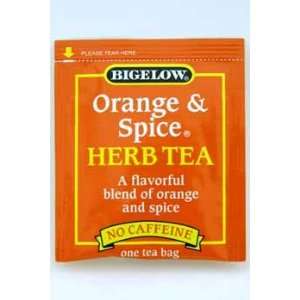 Bigelow Orange & Spice Herbal Tea (2 Pack   2 Large 28 Count Boxes 