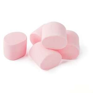 Big Fat Giant Marshmallows   Pink 25 Count Bag  Grocery 