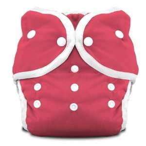  Thirsties Duo Diaper Snap, Rose, Size Two (18 40 lbs 