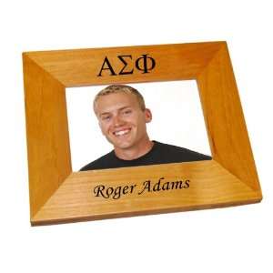  Alpha Sigma Phi Wood Picture Frame Arts, Crafts & Sewing
