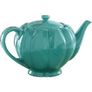 Billow Teapot, Teal 