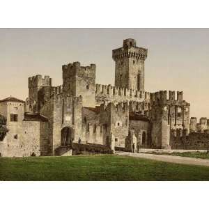   Sirmione) Castle Lake Garda Italy 24 X 18 