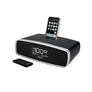 iHome iP90BZC Dual Alarm Clock Radio with iPhone/iPod Dock by iHome