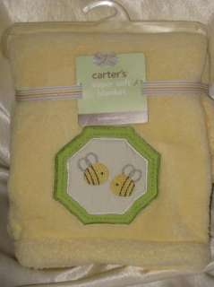  Collection Super Soft Blanket yellow bee crib 789887507672  