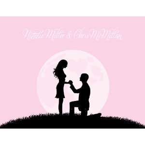  The Proposal Silhouette Pink Thank You Cards Everything 