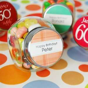    Personalized Birthday Mini Candy Jar Favor