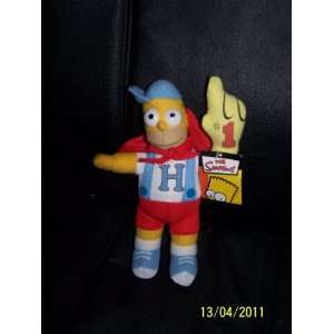 Homer Simpson Baseball Plush Doll 9