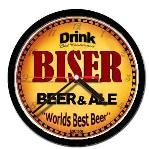  BISER beer and ale cerveza wall clock 