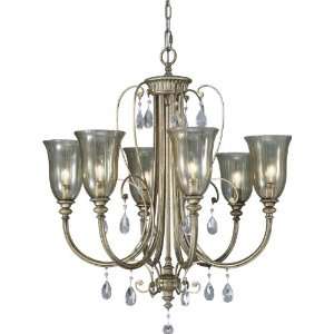  Murray Feiss Lighting F2261/6MSH Smokey Topaz Collection6 