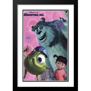 Monsters, Inc. 20x26 Framed and Double Matted Movie Poster 