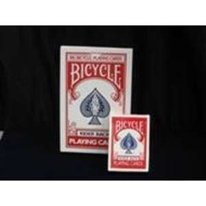  Jumbo Bicycle Cards RED