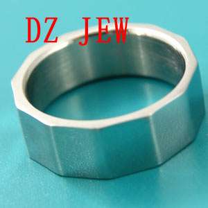   Size 10 Slap up Mens Superb Stainless 316L Steel Ring Jewelry  