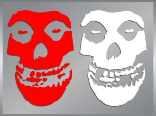The Misfits Skull Logo cut vinyl decal stickers  