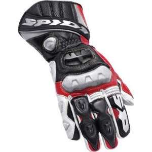 Spidi Sport S.R.L. Race Vent Gloves , Color White/Red/Black, Size Lg 