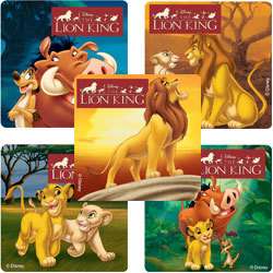 30 Lion King Stickers, Party Favors  