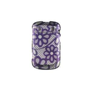  Blackberry Bold Touch 9900 9930 Purple Flower Lace Cell 