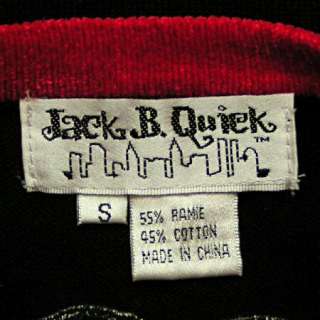 JACK B. QUICK BEREK Valentines Day Hearts Beaded Sequined Cardigan 