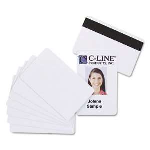  New PVC Video Grade ID Badge Card Magnetic Strip Case Pack 