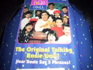 Rosie ODonnell Talking Plush ODoll Doll NIB 18 TYCO  