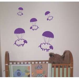   Wall Art Graphic Baby Room Count Cute Animal Nursery Boy Girl Sleep