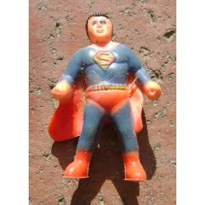 Superman 1960s/70s Vintage Pencil Topper Hong Kong Clean 2 Inches Tall 