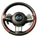 Ford Truck 2 Tone Leather Steering Wheel Cover   Custom  