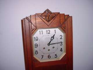   Caprais Chateau Gonthier French Hanging Wall Clock w/ Gong  