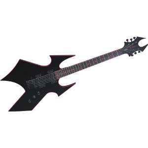 BC Rich Blood Bound Warbeast Onyx Electric Guitar Musical 