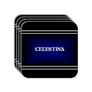  Personal Name Gift   CELESTINA Set of 4 Mini Mousepad 