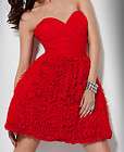 b411 jovani prom dress price guarantee short red siz one
