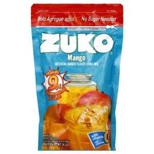 Zuko Mango Flavor Powder Mix Drink 14.1 oz (8.6 Liters)  