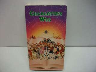 Charlottes Web (VHS) McDonalds Video tape kids cartoon  