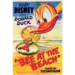 Bee at the Beach Movie Poster (27 x 40 Inches   69cm x 102cm) (1950)  