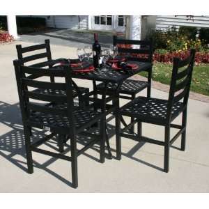  The Ansley Collection 4 Person All Welded Cast Aluminum 