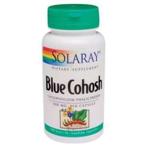  Solaray   Blue Cohosh Root, 500 mg, 100 capsules Health 