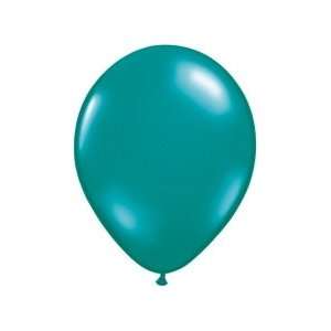  11 Teal Qualatex Balloons 