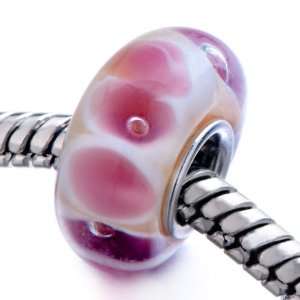   Gift Jewelry Glass Beads Fits Pandora Chamilia Biagi Charm Bracelet