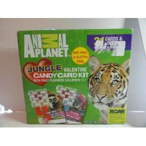  Animal Planet Valentine Candy Card Kit Toys & Games