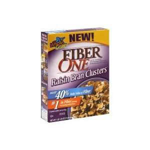 Gerneal Mills Fiber One Cereal, Raisin Bran Clusters, 17.3 oz (Pack of 
