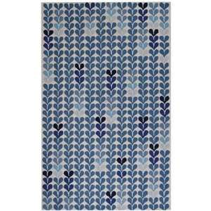  Capel Hearts 6024 Blue Rectangle   2 x 3