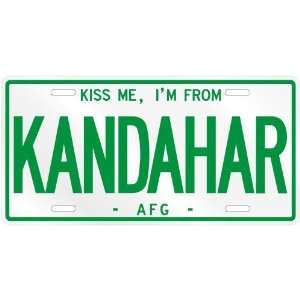   AM FROM KANDAHAR  AFGHANISTAN LICENSE PLATE SIGN CITY