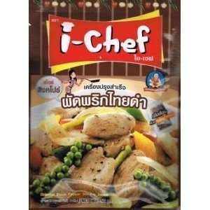   Chef Thai Oriental Black Pepper Stir fry Sauce 50g Made in Thailand