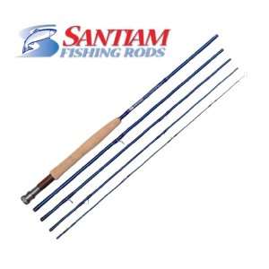   Fishing Rods Travel Fly Rod 5 Piece 9 5/6 Line WT Graphite Fly Rod