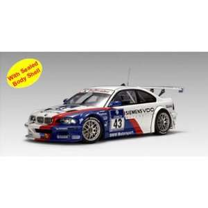 BMW M3 GTR Nuburgring 2004 #43 1/18 Toys & Games