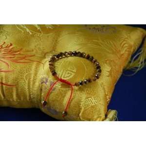   Faceted Tiger Eye Wrist Mala/ Bracelet for Meditation 