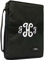 MONOGRAMMED BIBLE COVER   NEW   4 COLOR CHOICES   