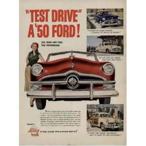 Test Drive A 50 FORD See, Hear and Feel the Difference.  1950 