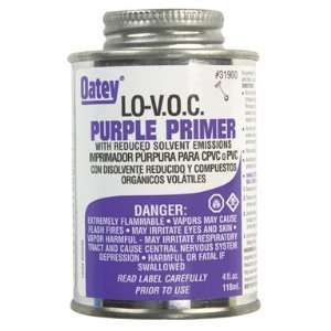   4Oz Voc Purple Primer 31900 Plastic Pipe Cement