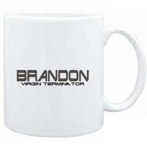   Mug White  Brandon virgin terminator  Male Names